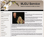 Marc and Jill Dufour with MJDJ Service